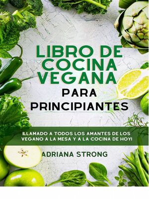cover image of Libro de cocina vegana para principiantes